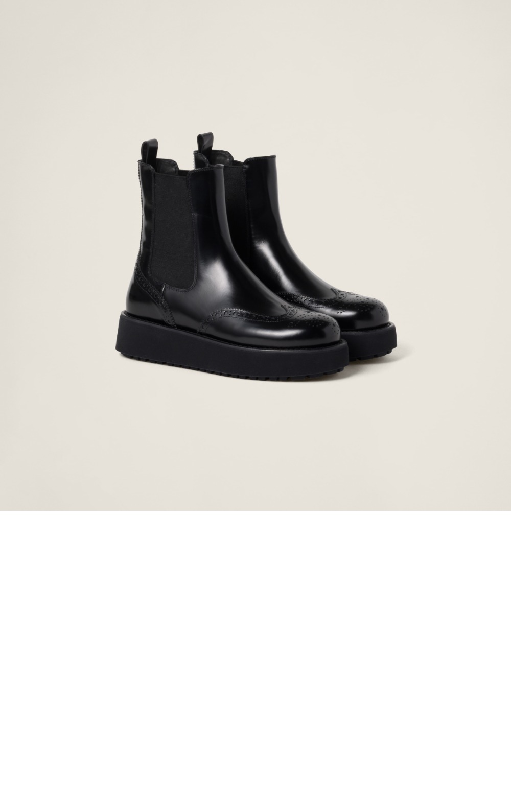 브러쉬드 송아지 가죽 부티 5T268E > Boots - 부츠