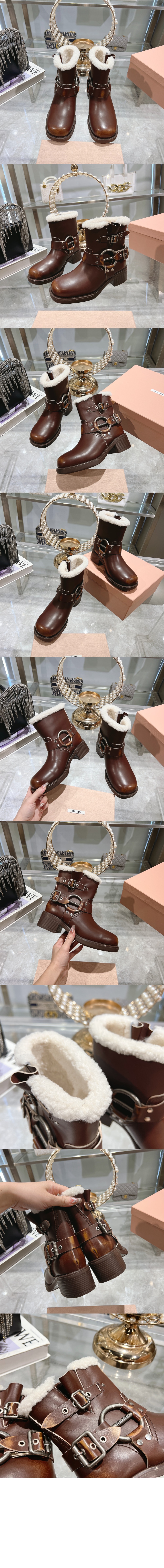 시어링 바이커 부츠 5T953D > Boots - 부츠