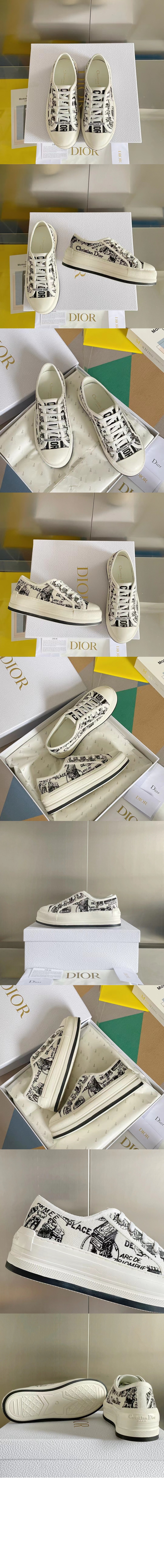 WalknDior 플랫폼 스니커즈 KCK38 > Walk'n'Dior - 워크앤디올