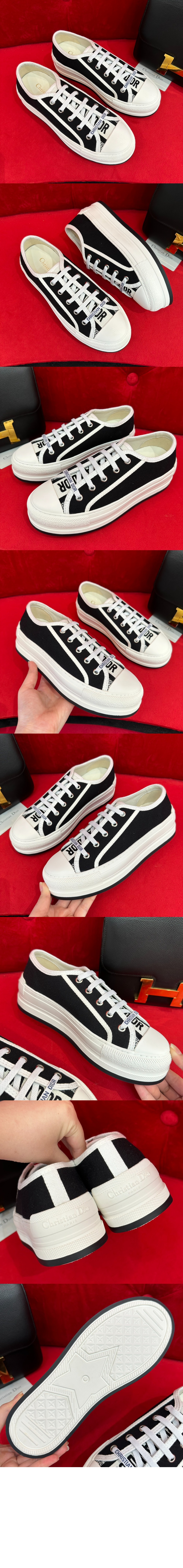 WalknDior 플랫폼 스니커즈 KCK38 > Walk'n'Dior - 워크앤디올