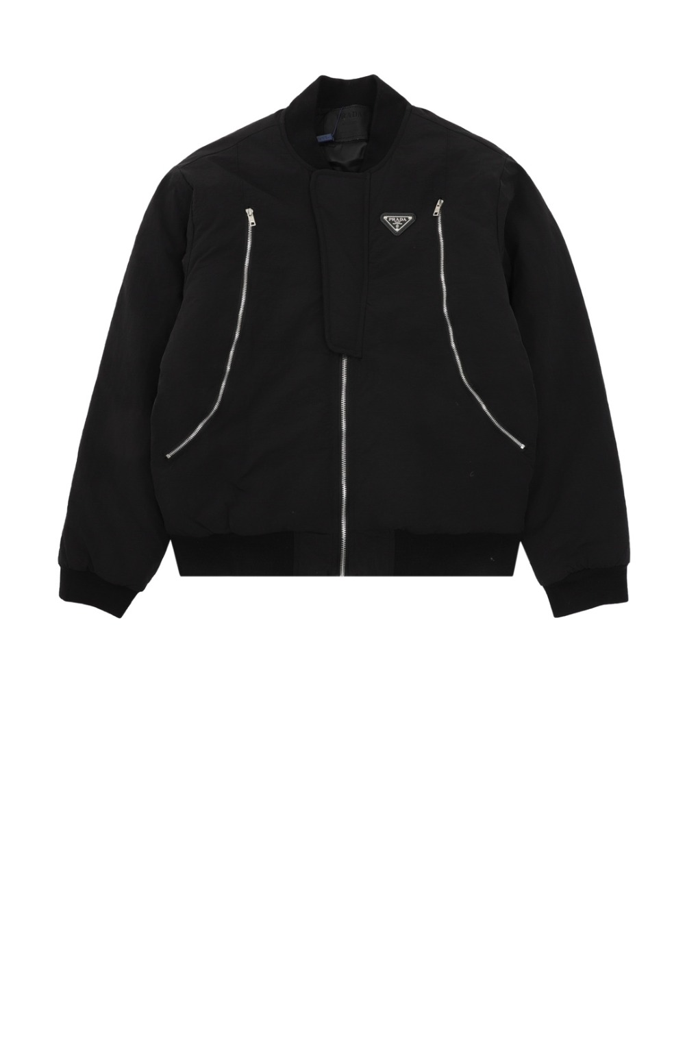 로고 집업 자켓 > 프라다