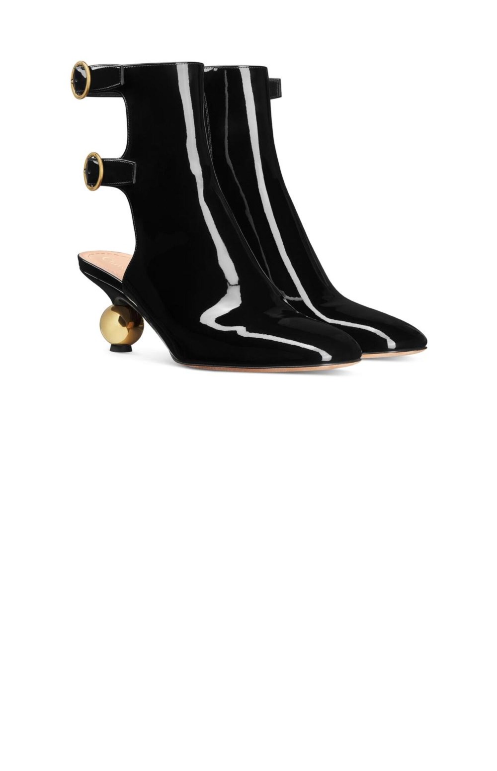 D-Idole 블랙 송아지 가죽 힐 부츠 KCT037 > Etc - 기타제품