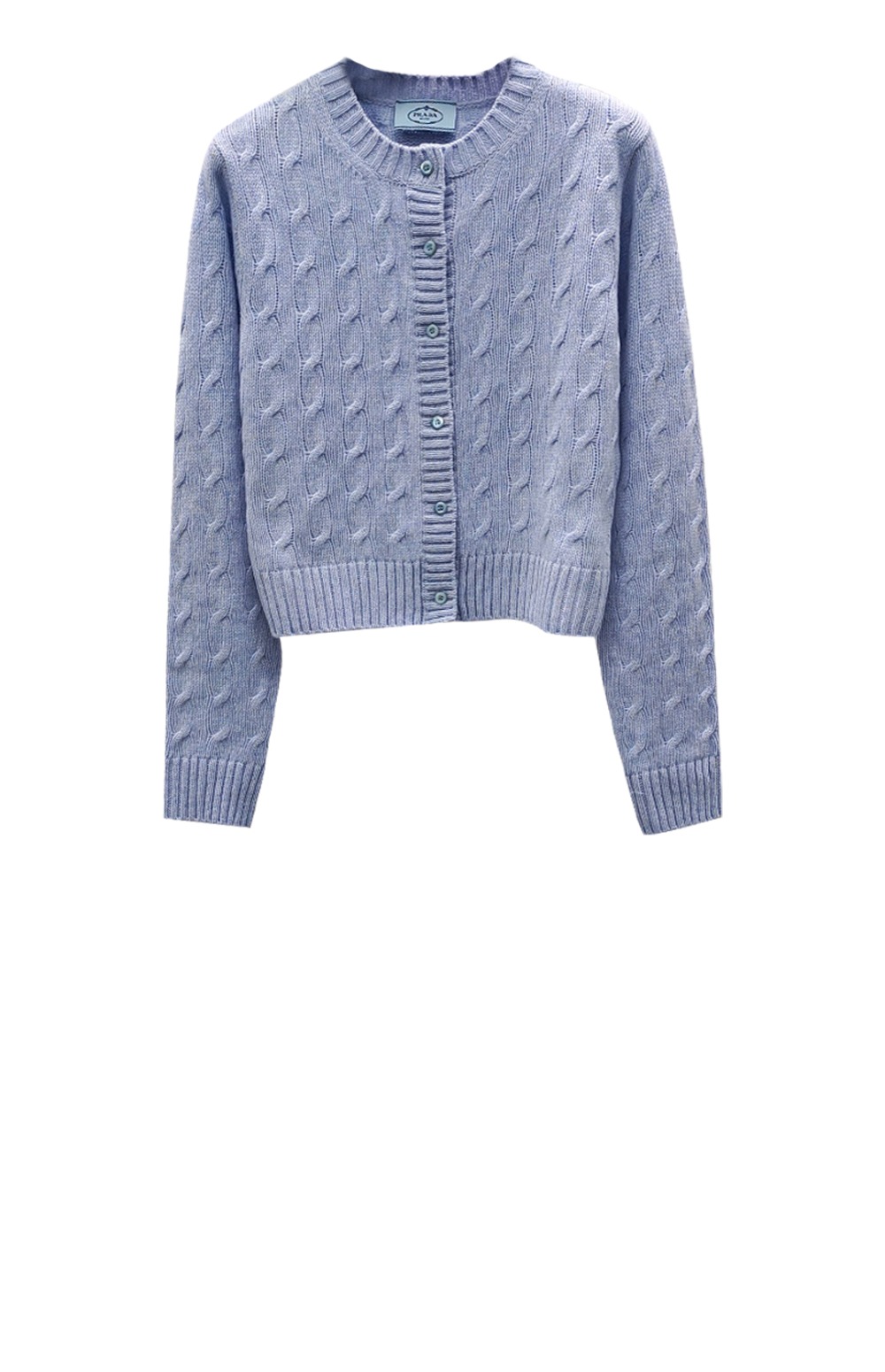 프린트 니트 톱 > 프라다