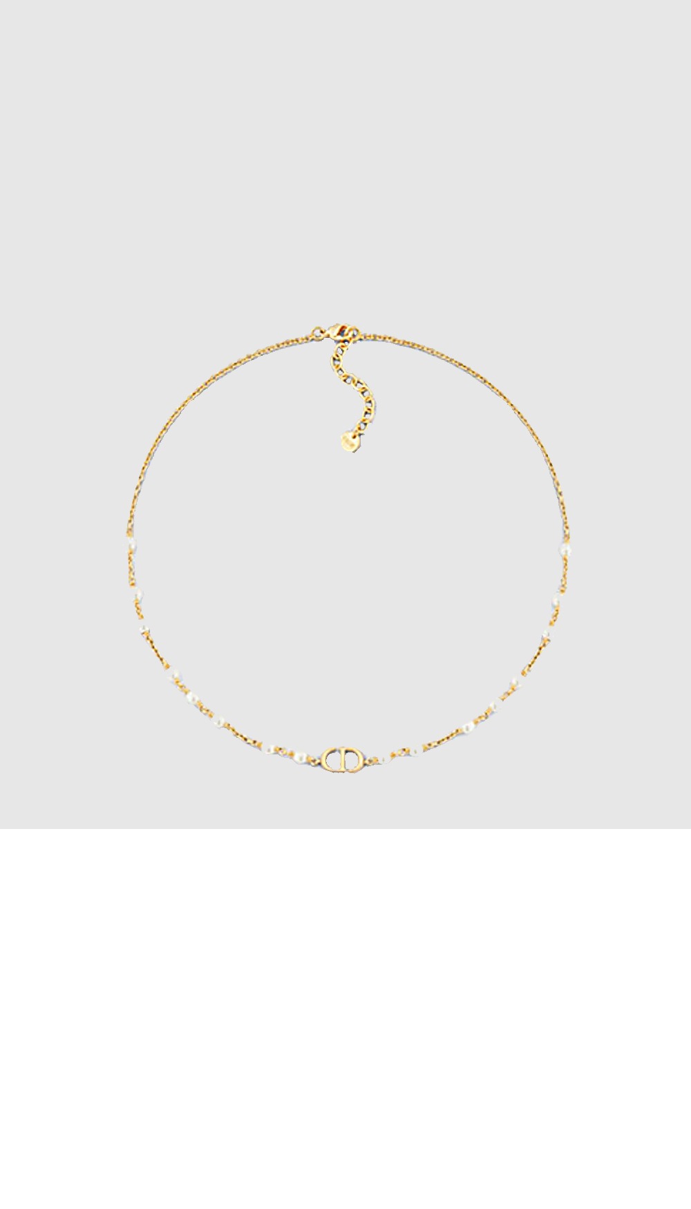 쁘띠 CD 목걸이 N2166 > 디올