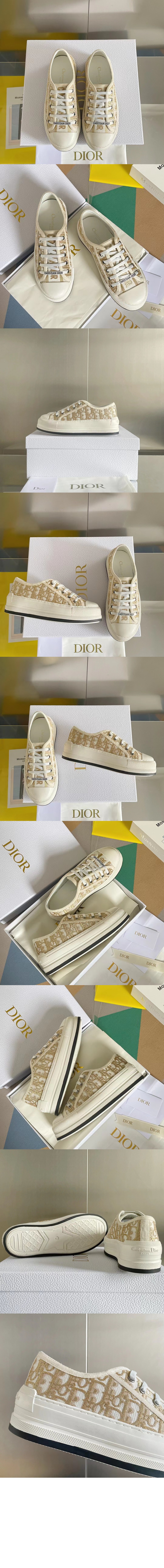 WalknDior 플랫폼 스니커즈 KCK38 > Walk'n'Dior - 워크앤디올