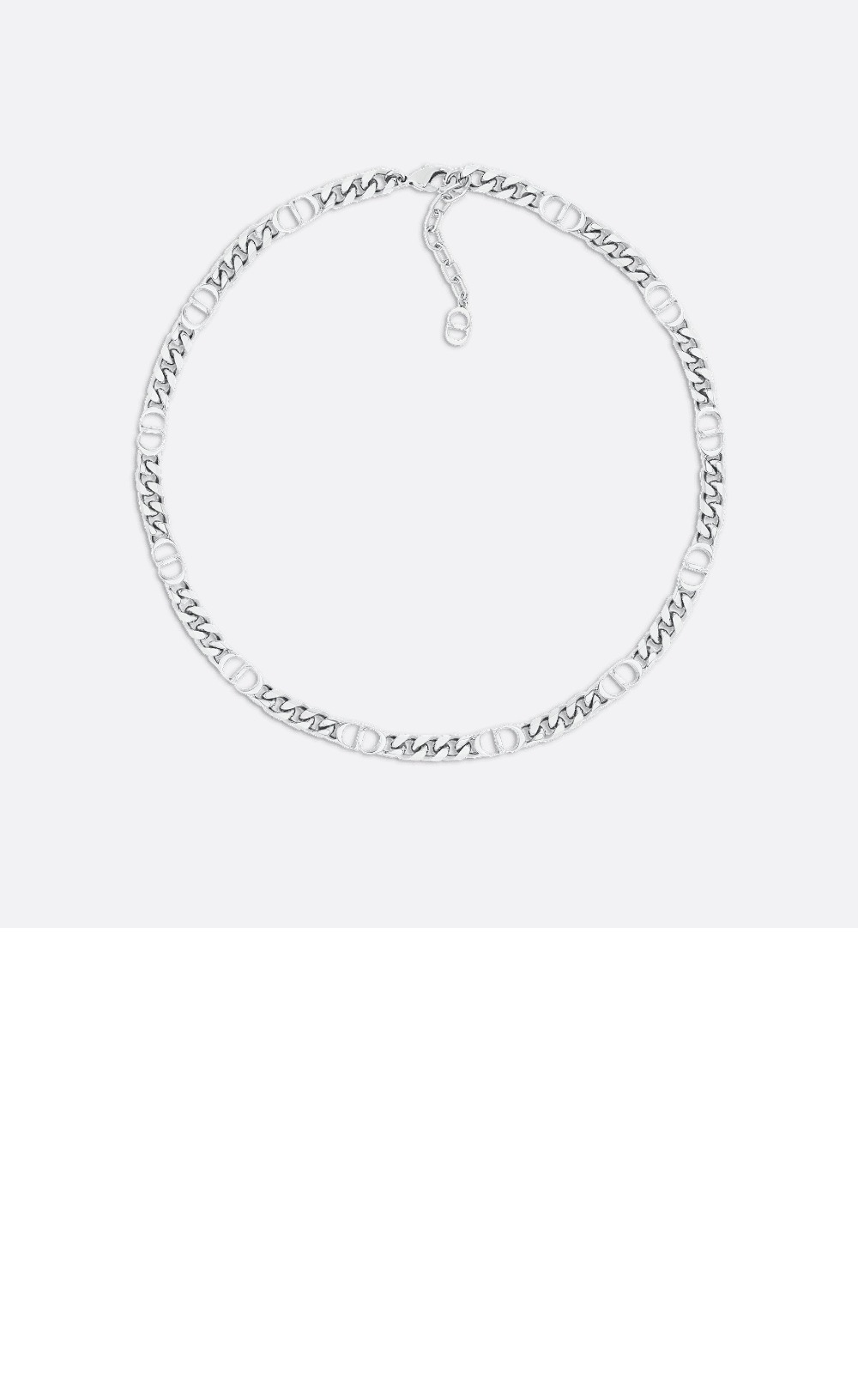 CD Icon 슬림 체인 링크 목걸이 N1574 > 디올