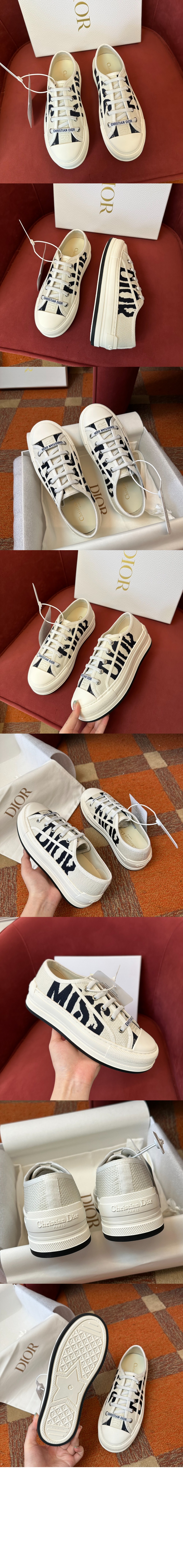 WalknDior 플랫폼 스니커즈 KCK38 > Walk'n'Dior - 워크앤디올