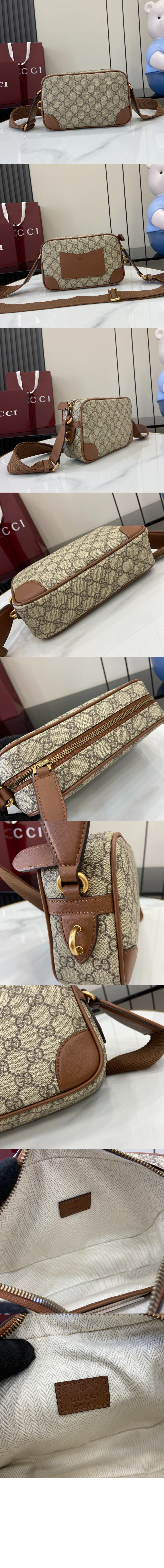 GG 엠블럼 엠보스 수퍼 미니백 821216 > GG Emblem - GG 엠블럼