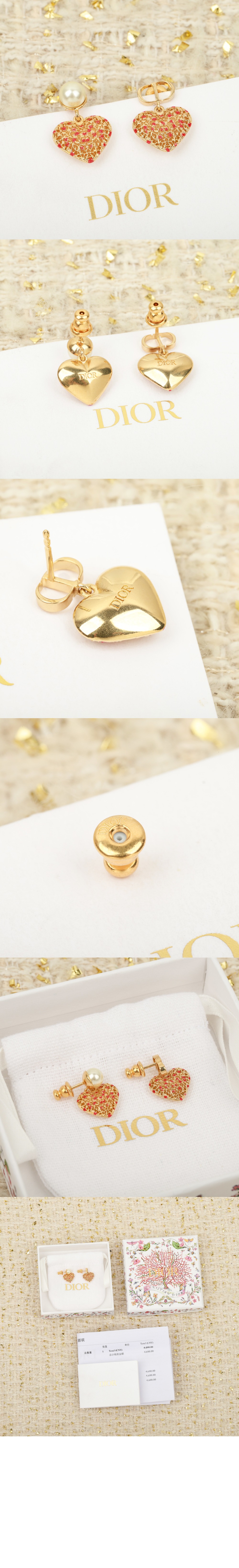 Cœur des Curiosités 귀걸이 E3706 > 디올