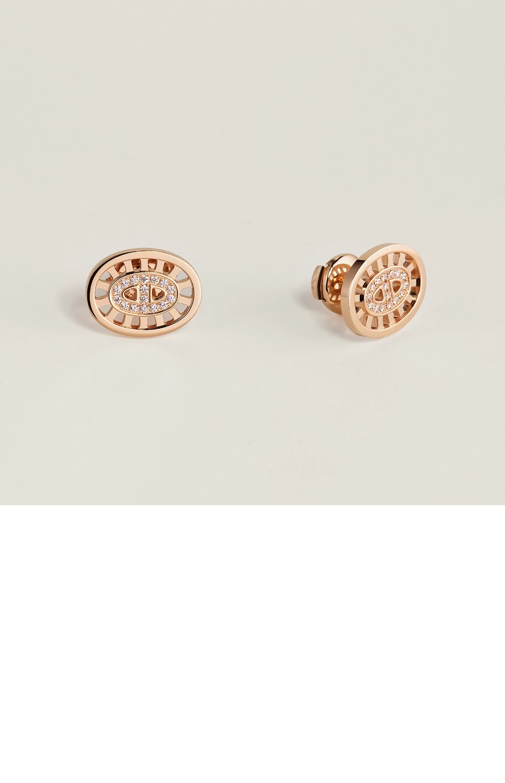 Chaine d ancre Divine 스터드 이어링 > 에르메스