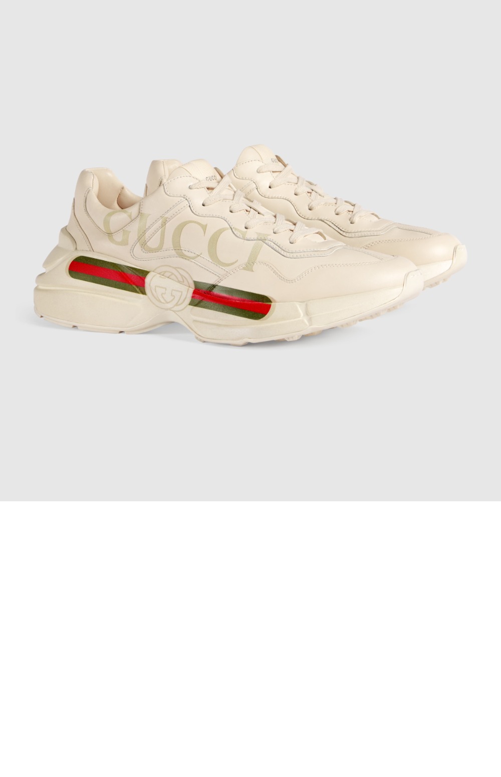 롸이톤 로고 레더 스니커즈 500877 > Rhyton - 라이톤