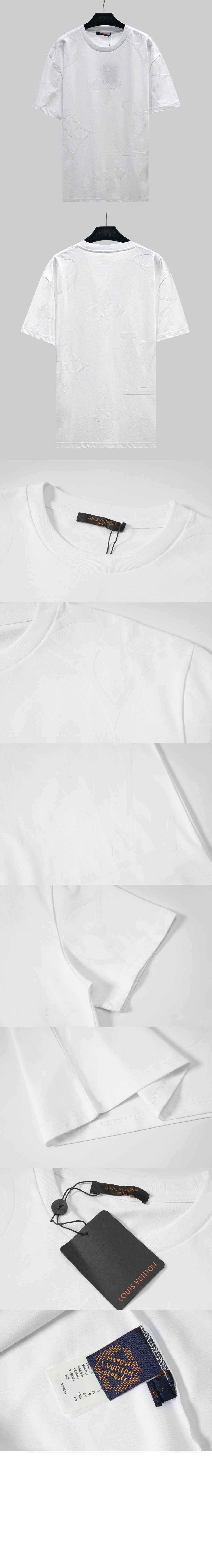 모노그램 쇼트 슬리브드 코튼 크루넥 > Etc - 기타제품