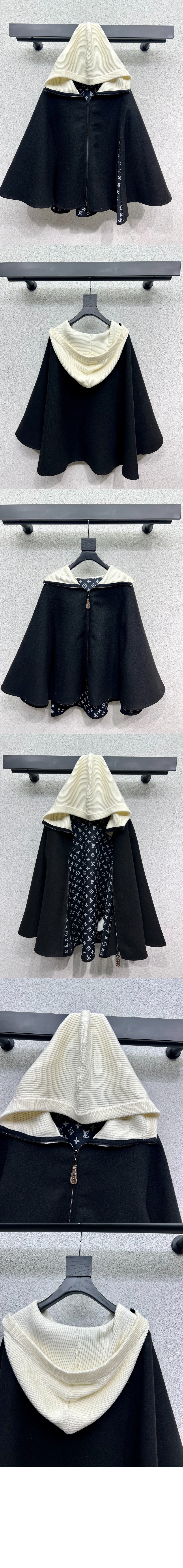 리브드 후드 더블 페이스 케이프 > Etc - 기타제품