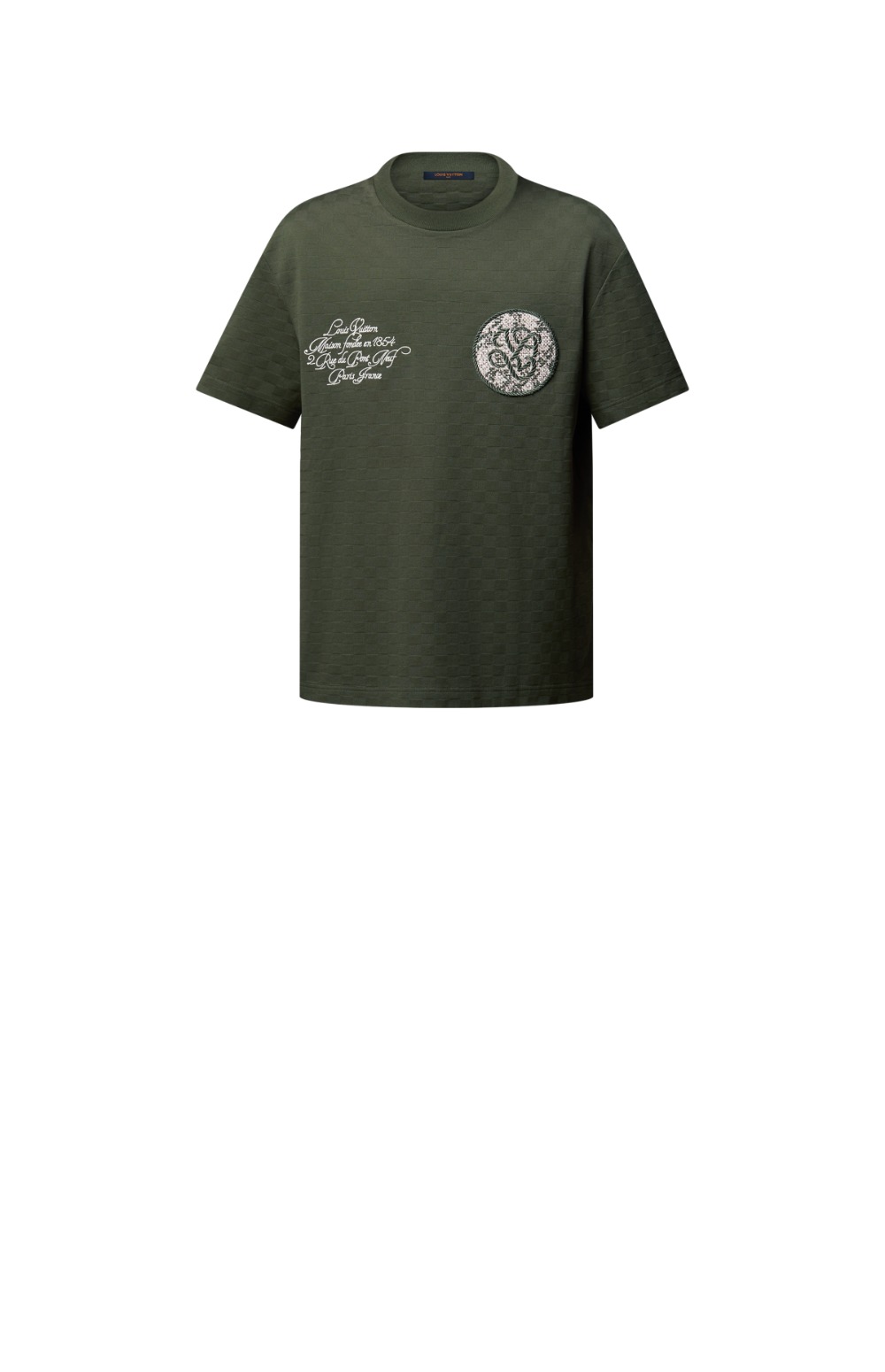 다미에 니트 코튼 반팔 티셔츠 > Etc - 기타제품