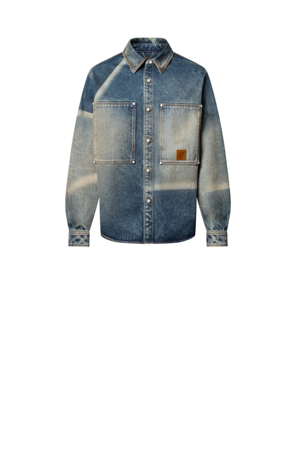 선페이디드 이펙트 데님 롱 슬리브드 셔츠 > Etc - 기타제품