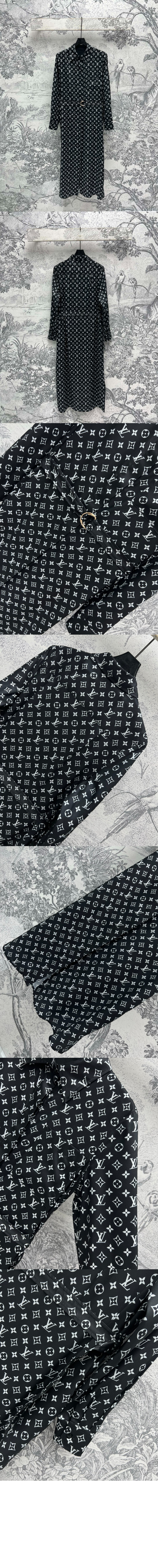 모노그램 실크 셔츠 드레스 > Etc - 기타제품