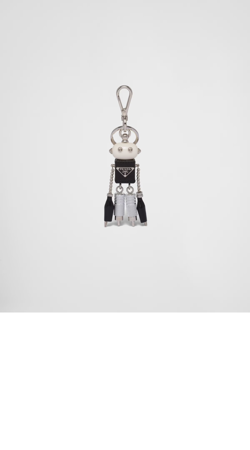 Robot 사피아노 가죽 백 참 2TR101 > 프라다