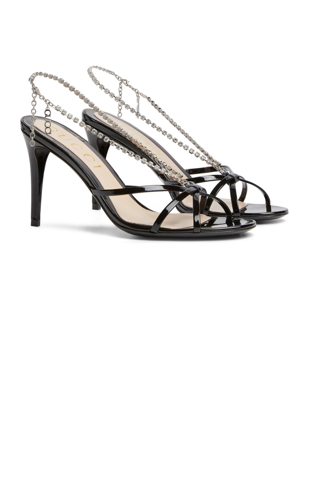 크리스탈 체인 샌들 794313 > Jordaan GG - 크리스털 로퍼