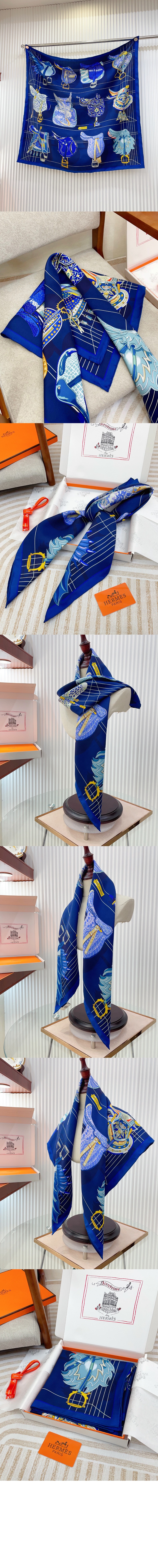 Tous en Selle 스카프 90 > 에르메스