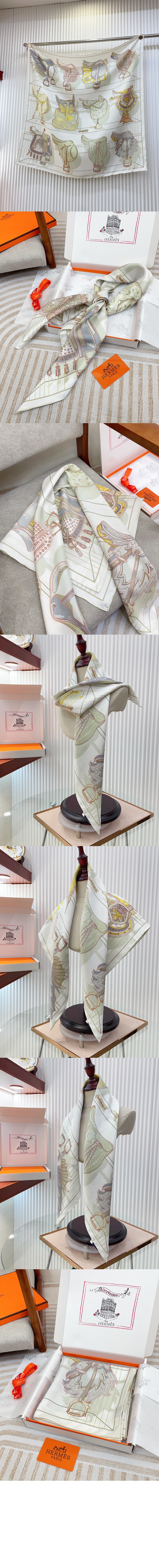 Tous en Selle 스카프 90 > 에르메스