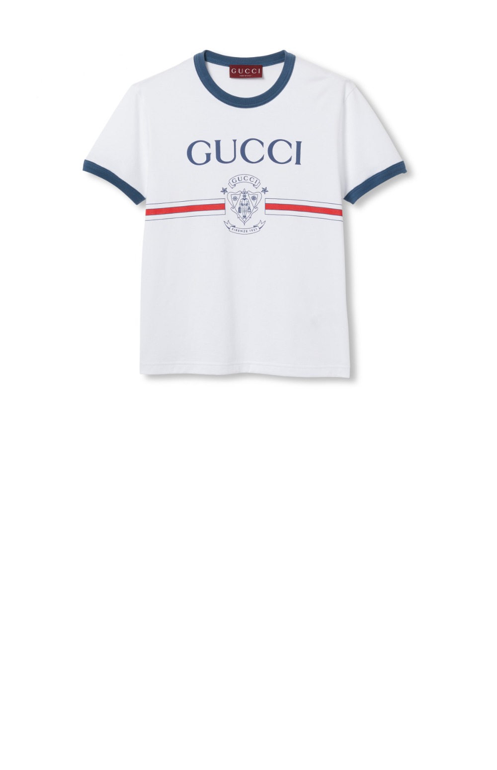 프린트 디테일의 코튼 저지 티셔츠 > Etc - 기타제품