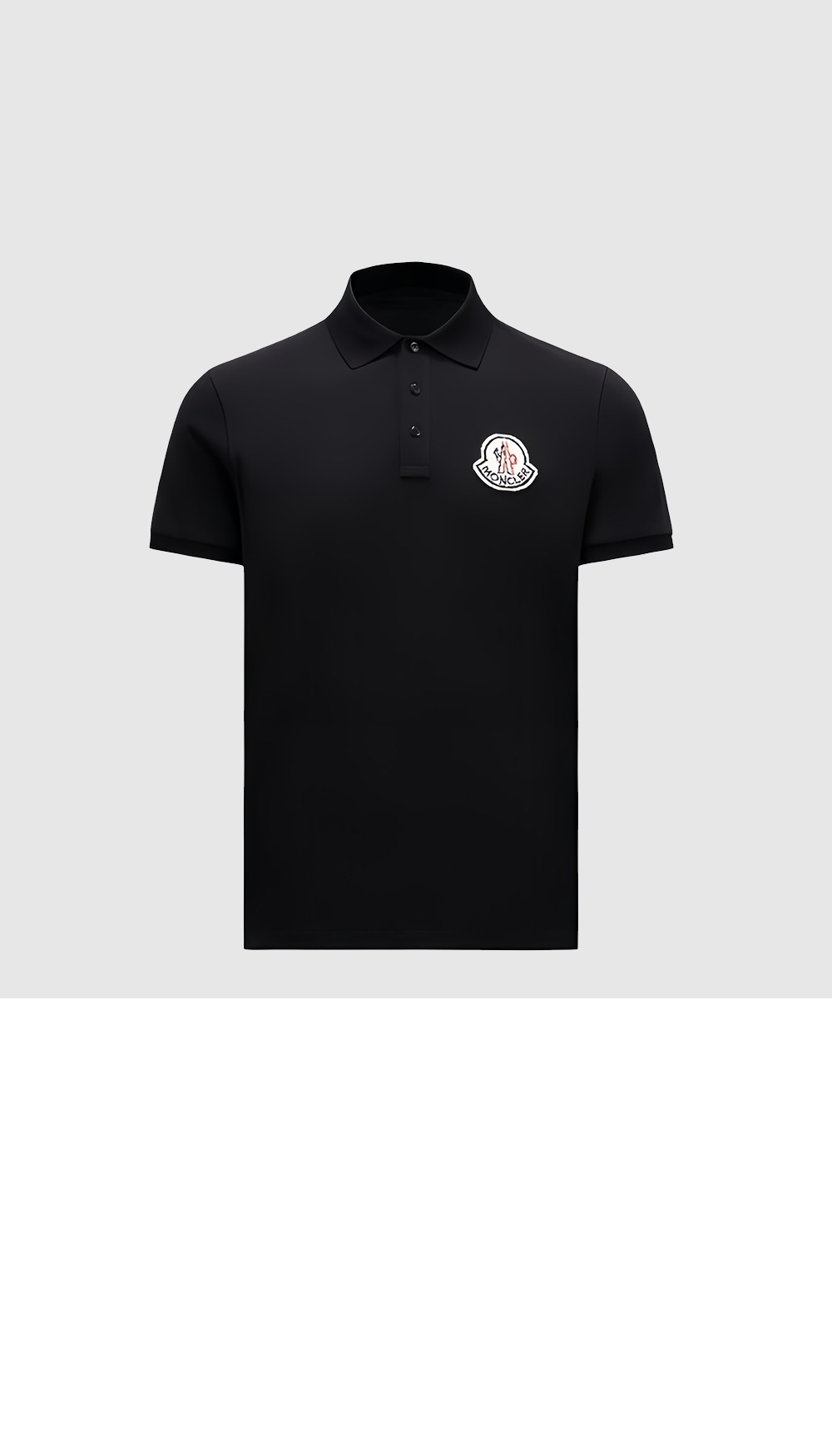 로고 패치 코튼 폴로 셔츠 > T-shirt - 티 셔츠