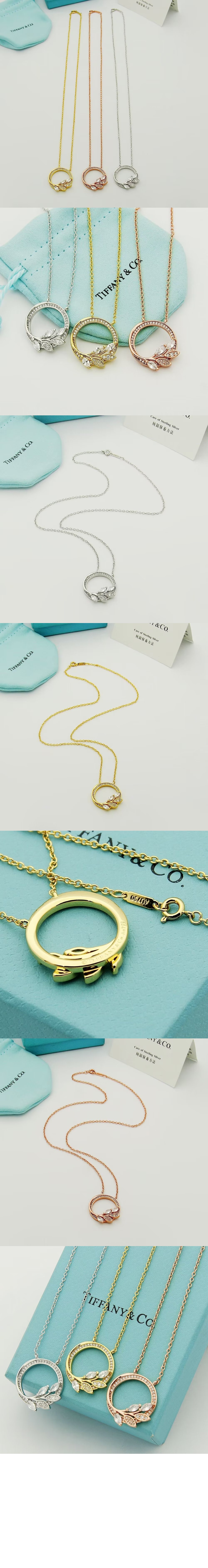 플래티넘 큐빅 넝쿨 링 목걸이 > Etc - 기타제품