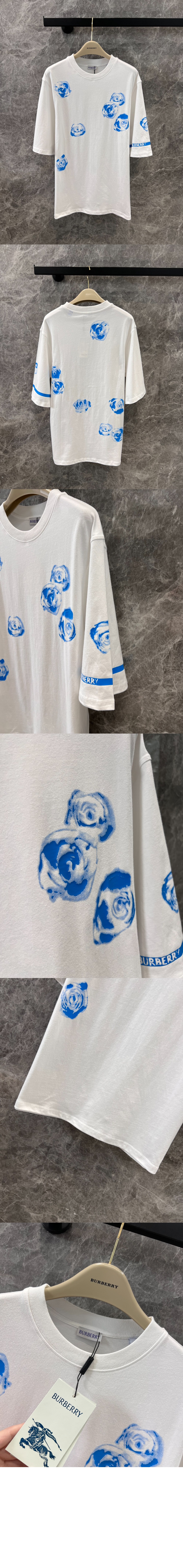 로즈 프린트 코튼 티셔츠 > Etc - 기타제품