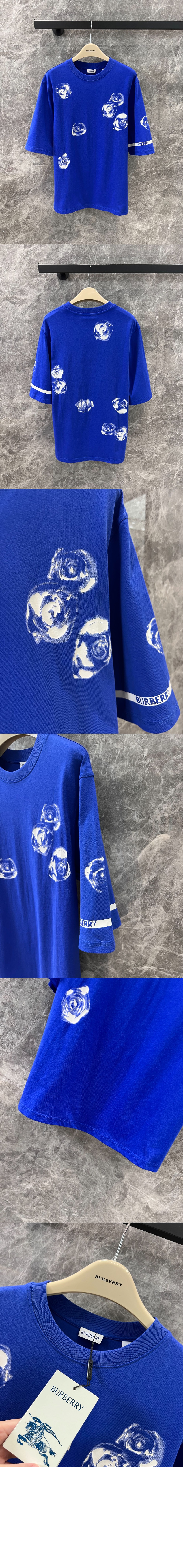 로즈 프린트 코튼 티셔츠 > Etc - 기타제품