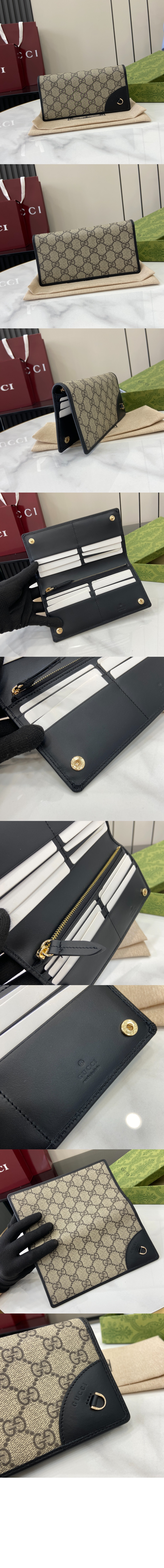 GG 엠블럼 장지갑 821802 > GG Emblem - GG 로고