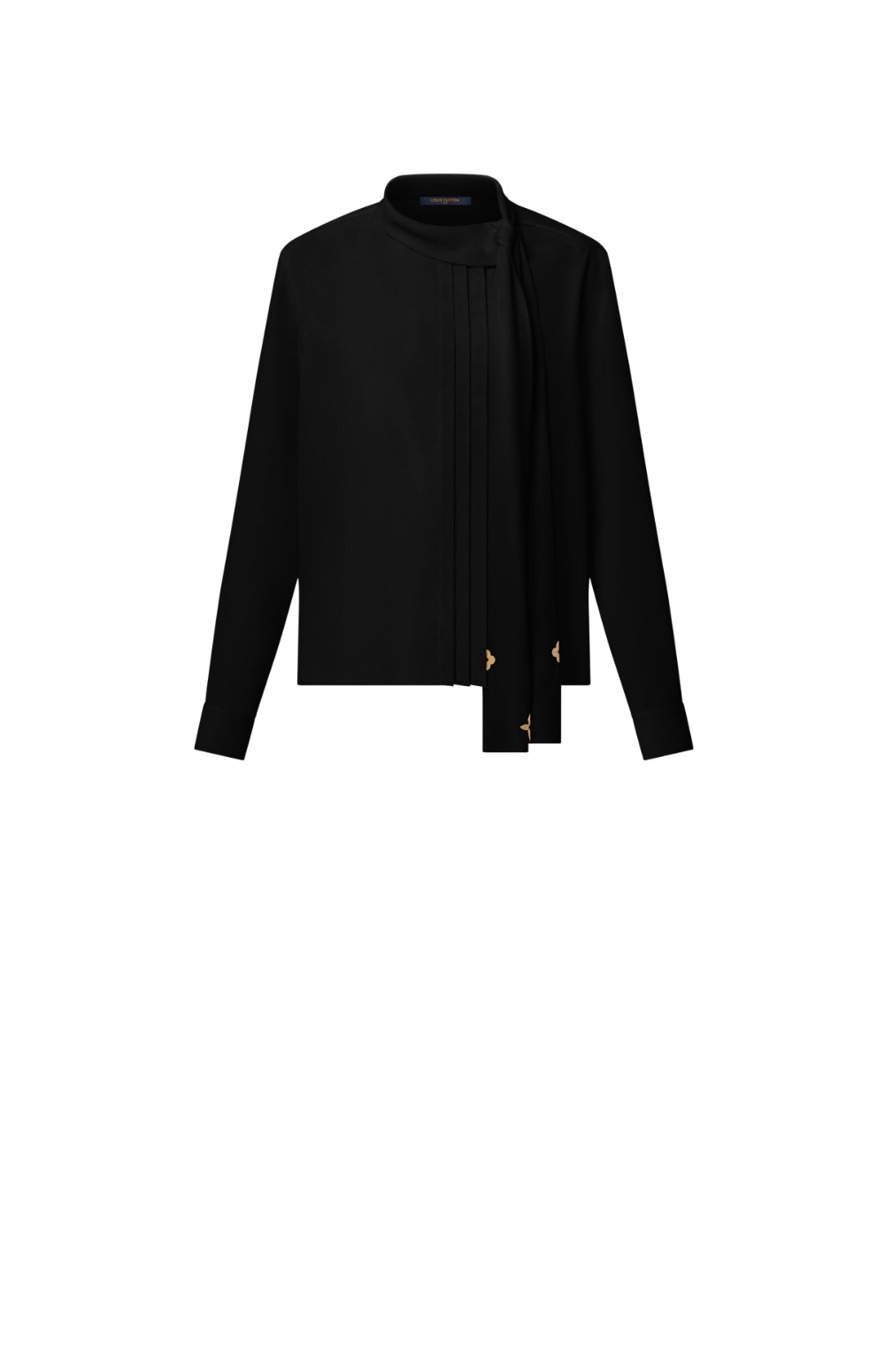 플리츠 디테일 펜던트 칼라 셔츠 > Etc - 기타제품