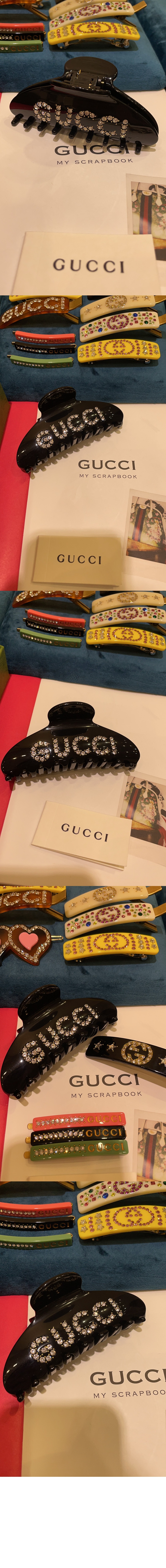 크리스털 'GUCCI' 헤어 클립 741950 > Etc - 기타제품