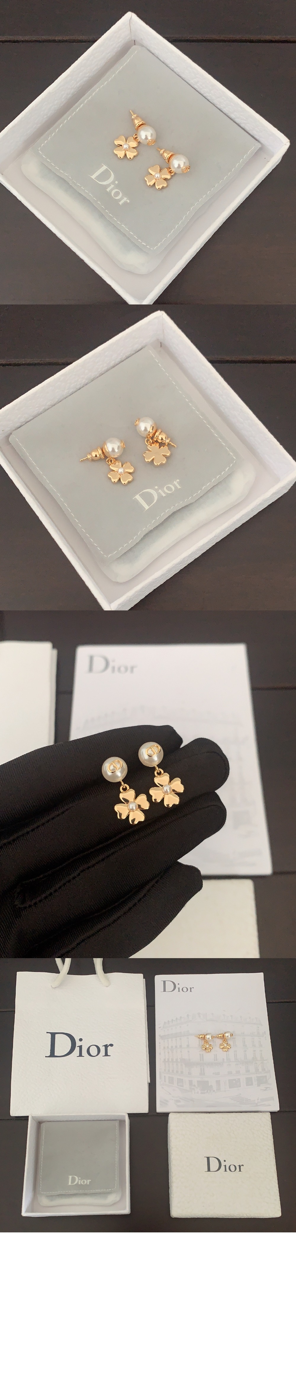 Lucky Dior 귀걸이 E3928 > 디올