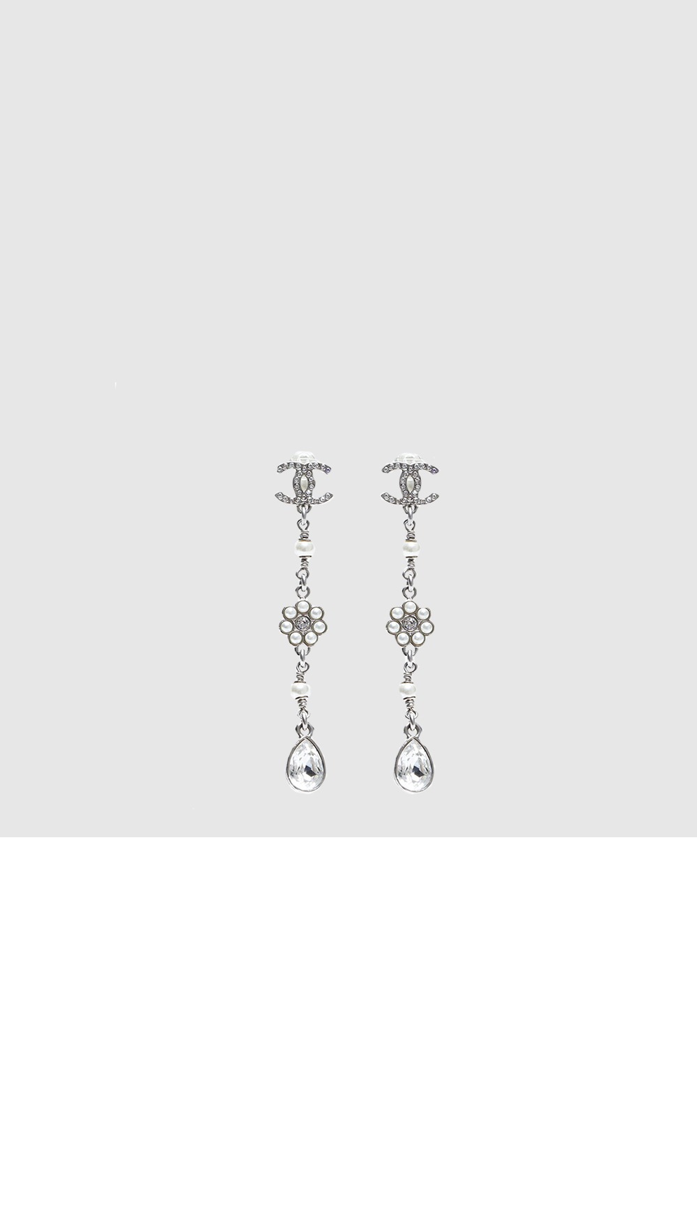 꽃 진주 귀걸이   AB7137 > Etc - 기타제품