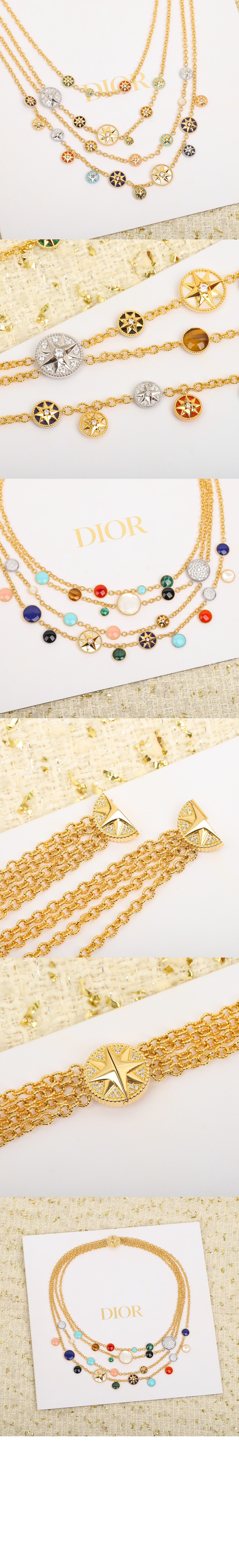 Rose des Vents 플래스트런 목걸이 JRDV9 > 디올