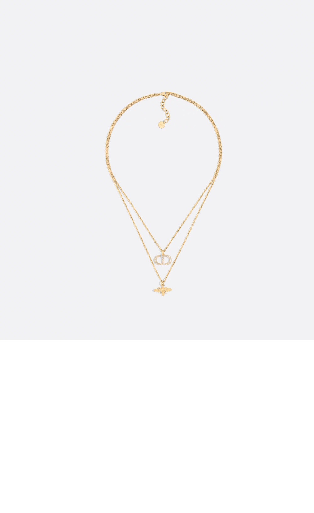 Petit CD Bee 목걸이 N3225 > 디올