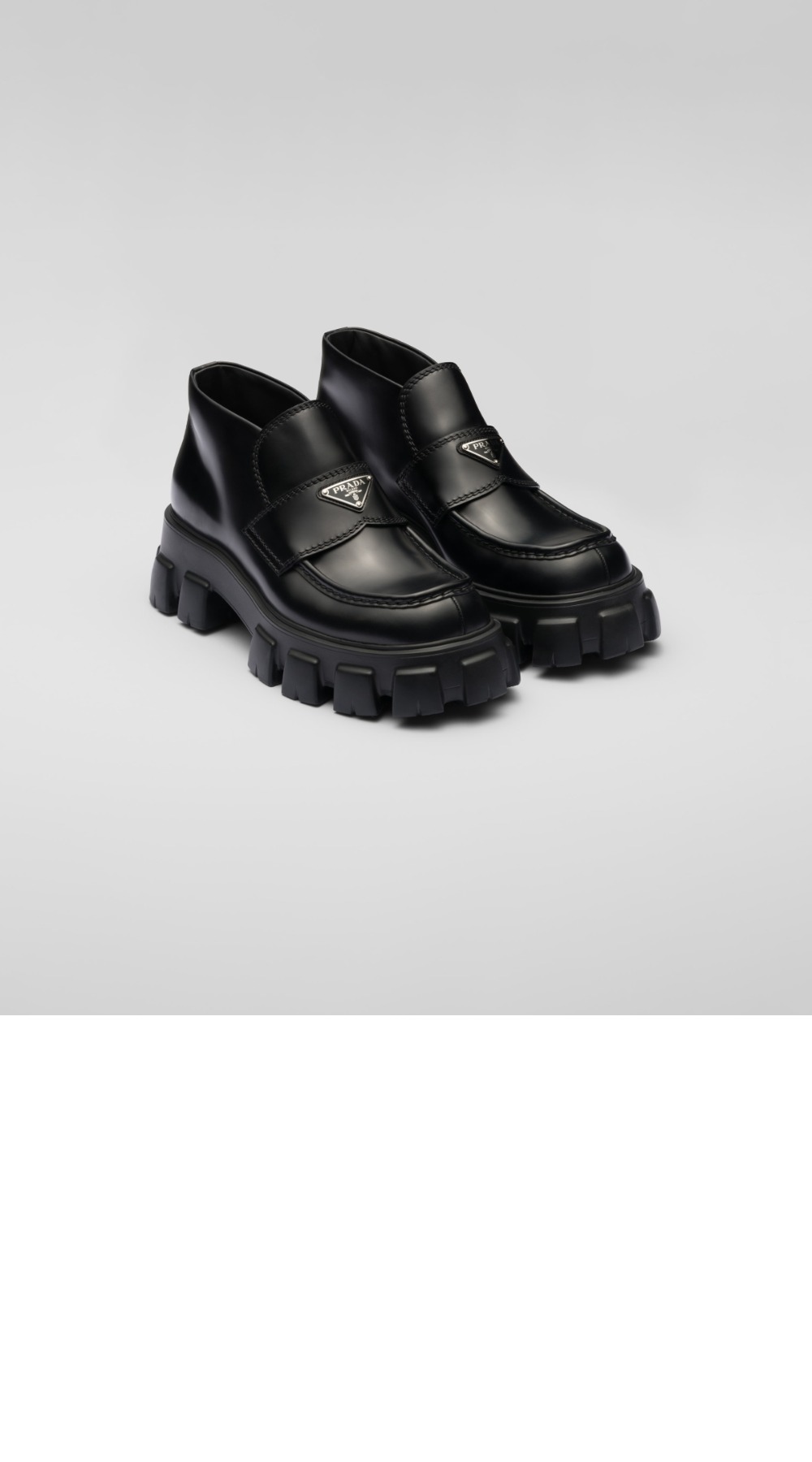 모노리스 페이턴트 레더 플랫폼 로퍼 2TE194 > Loafers - 로퍼