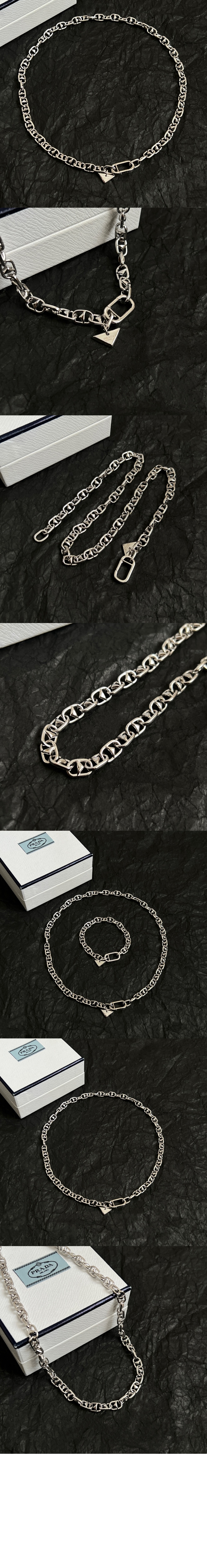 메탈 목걸이 1IC075 > 프라다