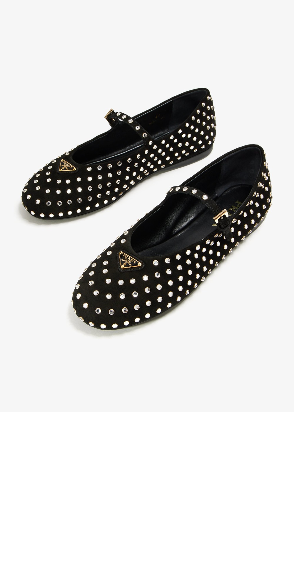 크리스털 장식 스웨이드 발레리나 1F796N > Etc - 기타제품