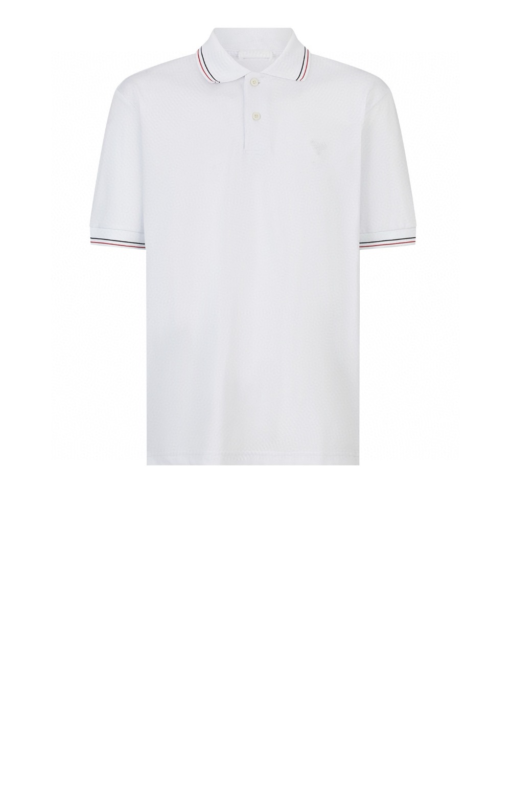 쇼트 슬리브 피케 폴로 셔츠 > 프라다