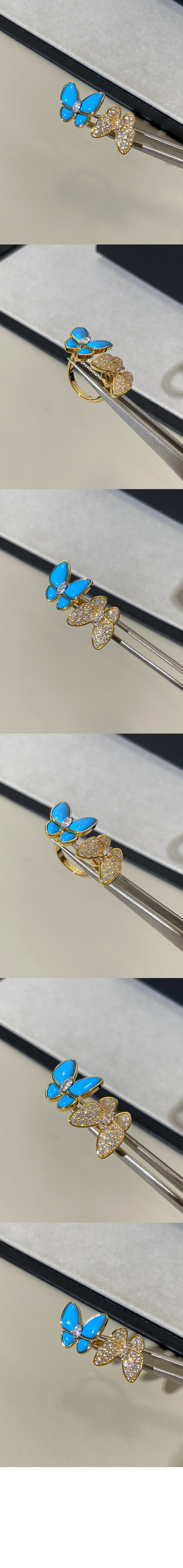 투 버터플라이 비트윈 더 핑거 링 7UZ00 > Etc - 기타제품