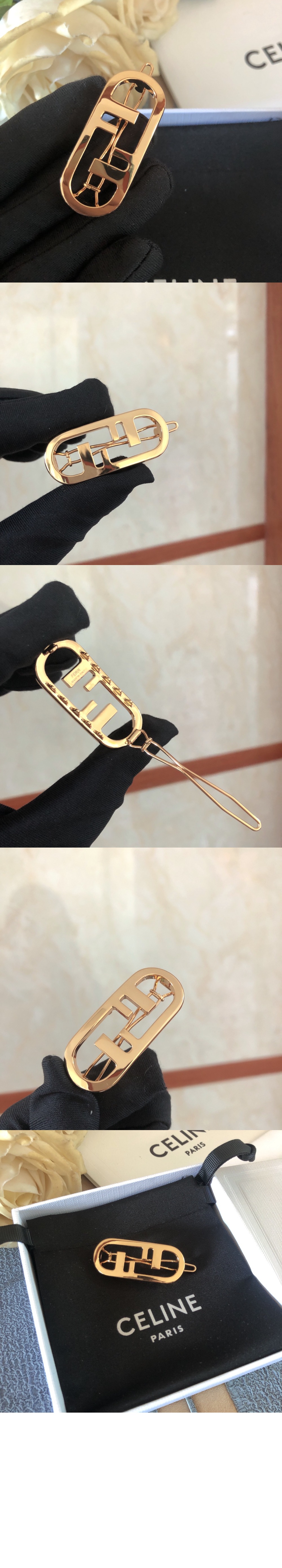 FF 헤어 클립 8AH325 > 펜디