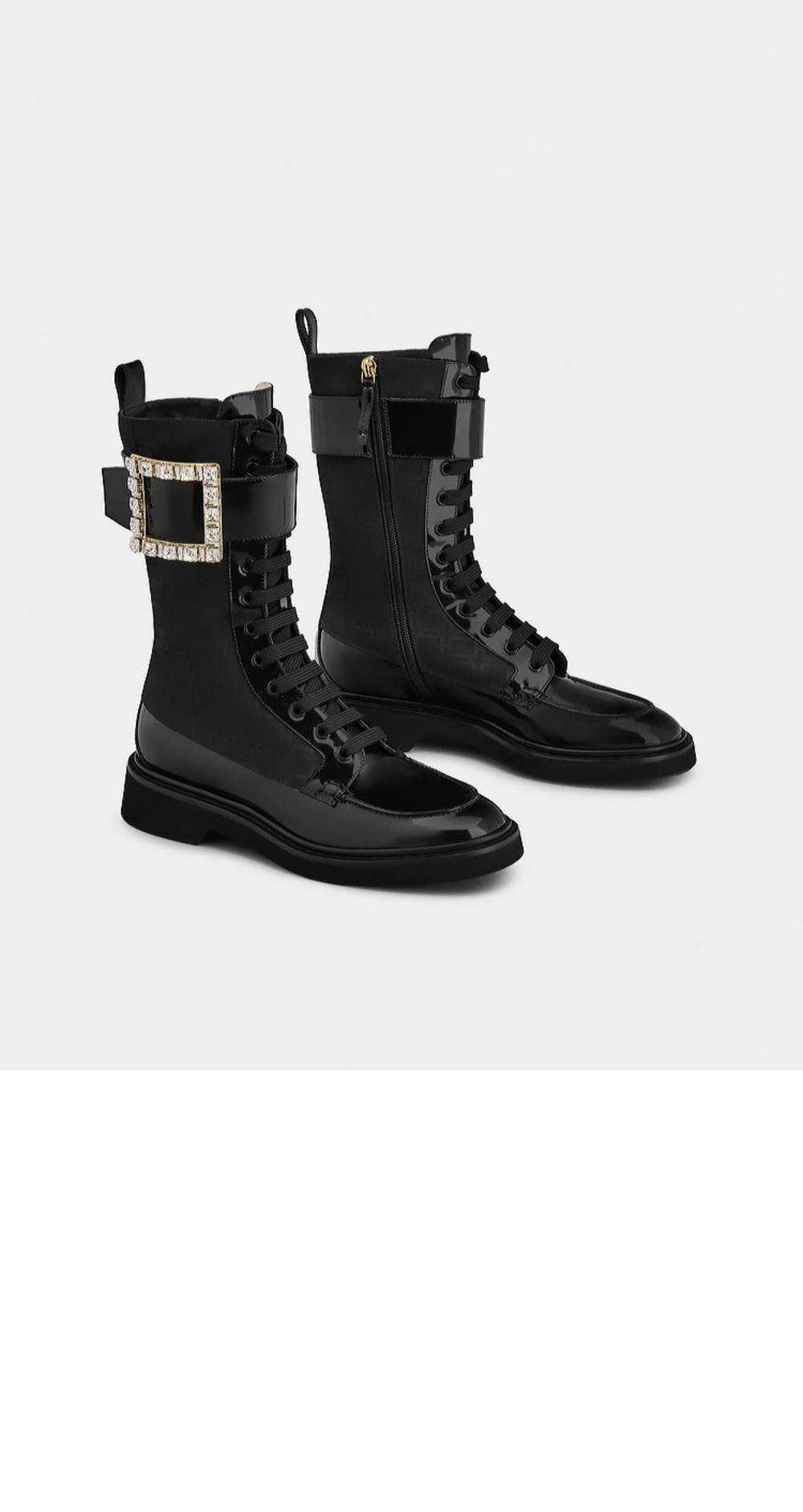 비브 레인저스 다이아몬드 버클 패브릭 부츠 5483 > Viv Rangers - 비브 레인저스