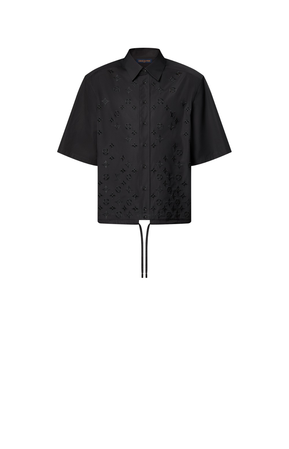 모노그램 플라워 엠브로이더드 쇼트 슬리브드 셔츠 > Etc - 기타제품