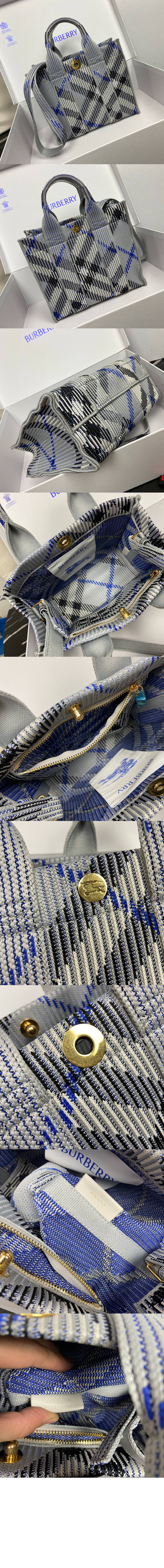 스몰 체크 니트 토트 81040341 > Etc - 기타제품