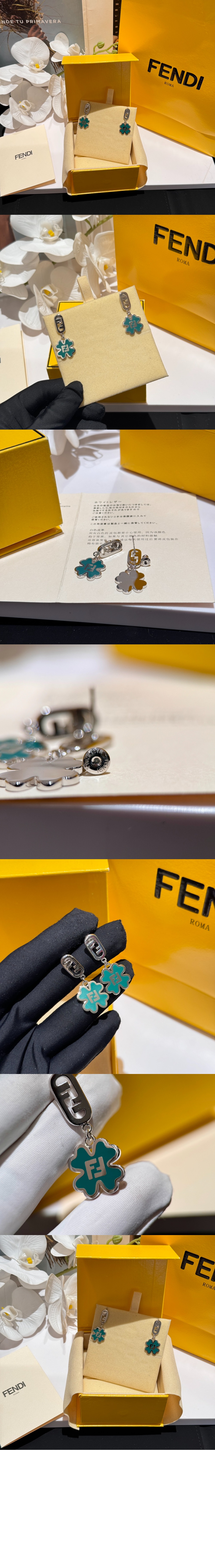 O’Lock 이어링 7AJ792 > 펜디