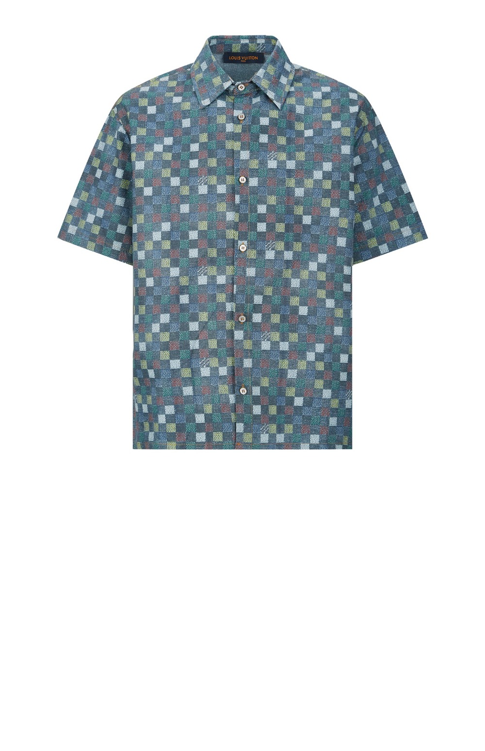 다미에 샴브레이 쇼트 슬리브드 셔츠 > Etc - 기타제품