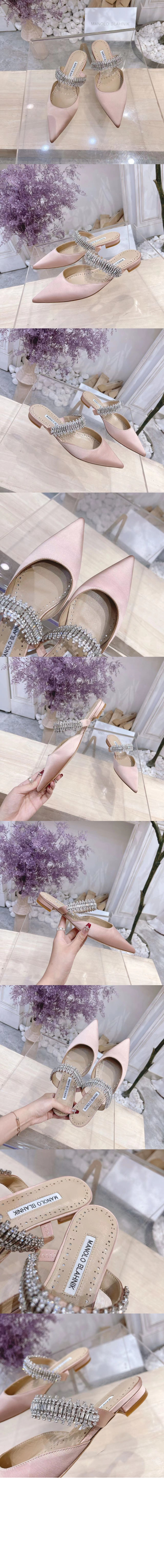 큐빅 뮬러 슈즈 > slippers - 슬리퍼