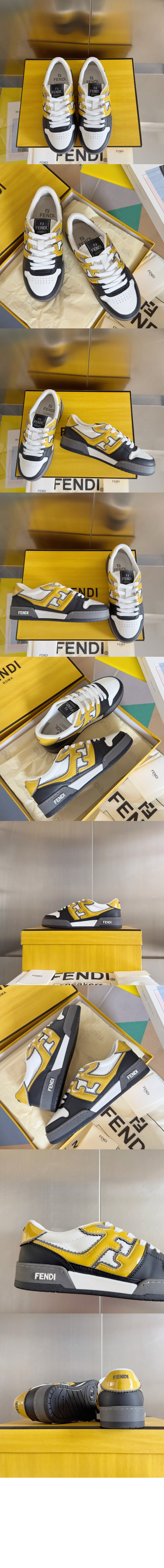 매치 스니커즈 7E1643 > Fendi Match Sneaker - 펜디 매치 스니커즈