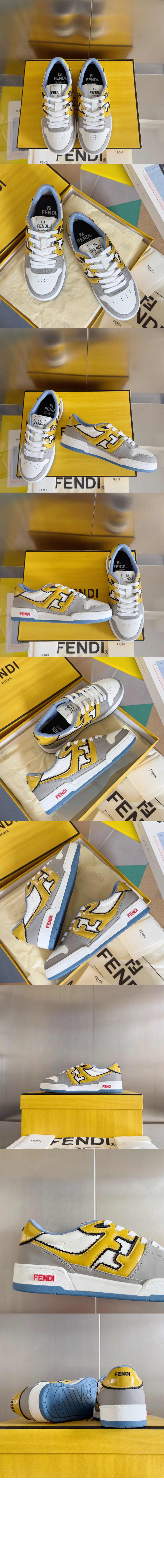매치 스니커즈 7E1643 > Fendi Match Sneaker - 펜디 매치 스니커즈